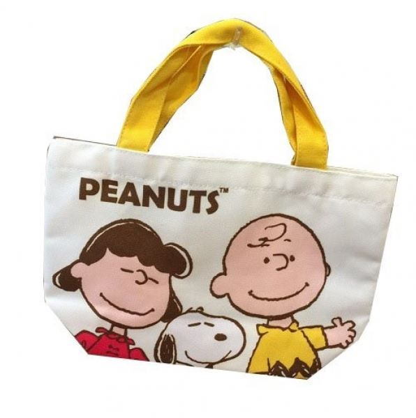 史奴比  帆布餐袋-三人合照  4712977460386