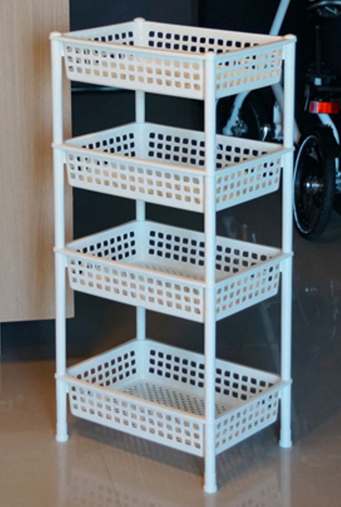 台灣製 JUSKU 佳斯捷  2350 超級多麗B4四層收納架  4715062235081