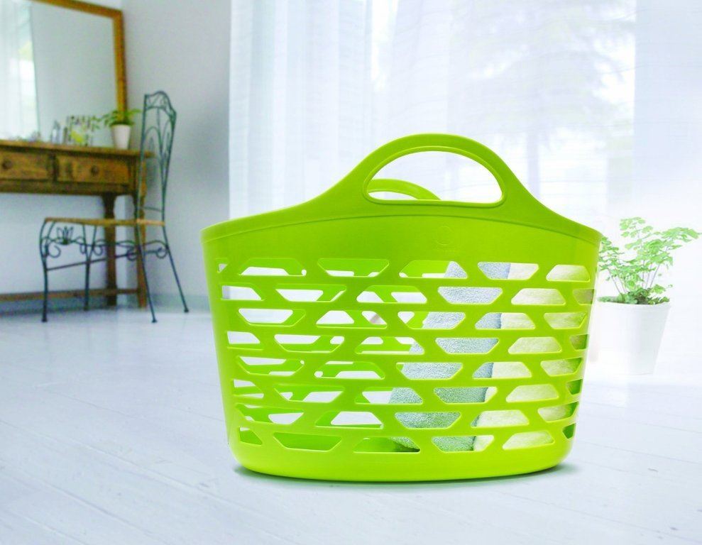 日本製 小久保 KOKUBO  Lalan  多用途提籃  KL-032-粉色/ KL-033-橘色/ KL-034-綠色/  KL-035-藍色/KL-036-黃色