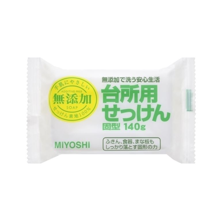 日本製  MIYOSHI 強力洗碗皂 140g   4904551002017