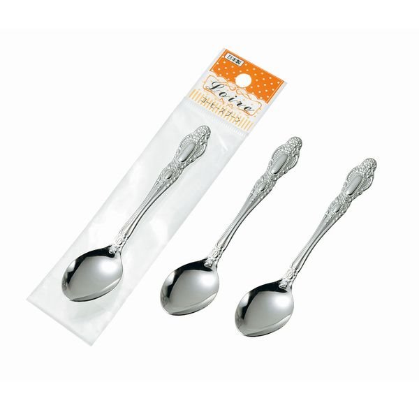 日本製  ECHO - 1704216 圓匙     1704-216 Loire3P 咖啡匙   4991203135490