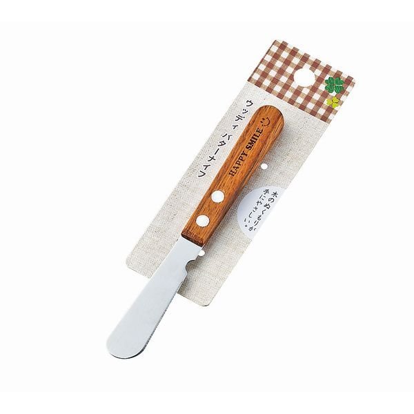 ECHO   ST木柄點心奶油刀  1859-130    4991203163882