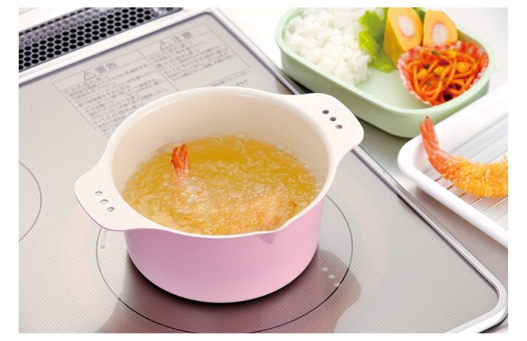 日本製  杉山金屬   KS-2865 迷你天婦羅鍋   4900896128672