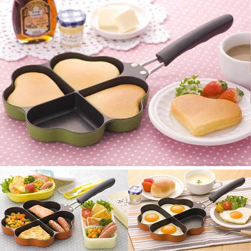 日本製  杉山金屬  KS-2807 四葉幸運草平煎鍋  4900896128078