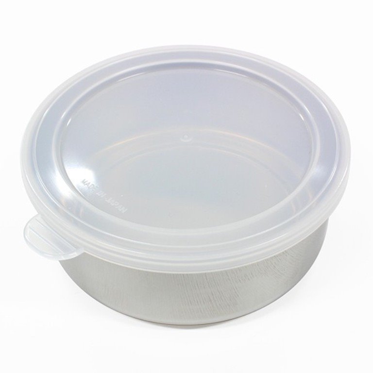 ECHO  日本製 0321-672 ST附蓋圓盒淺型約12cm   4991203175601