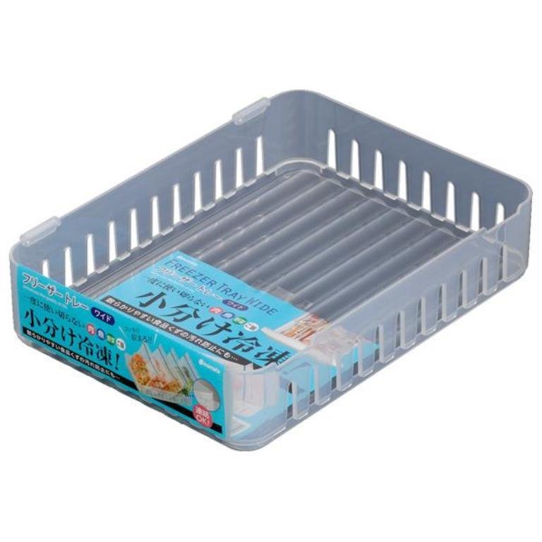 日本製 inomata 0376寬型收納盤(透)   4905596037682