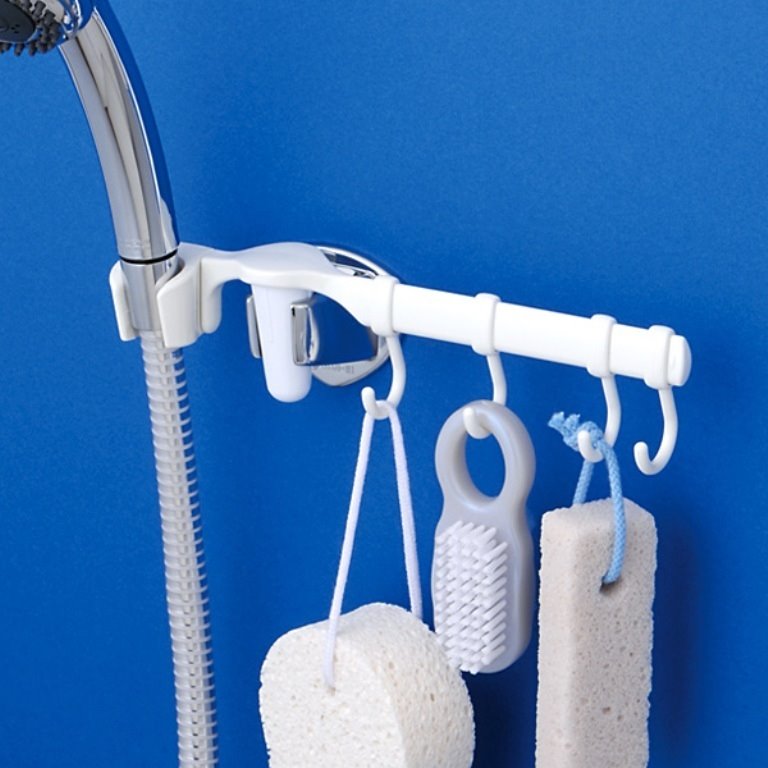 日本製  578780 浴室蓮蓬頭 收納架   4901948578780