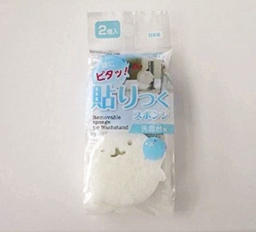 日本製  244787 洗面台清潔海綿  4986614244787