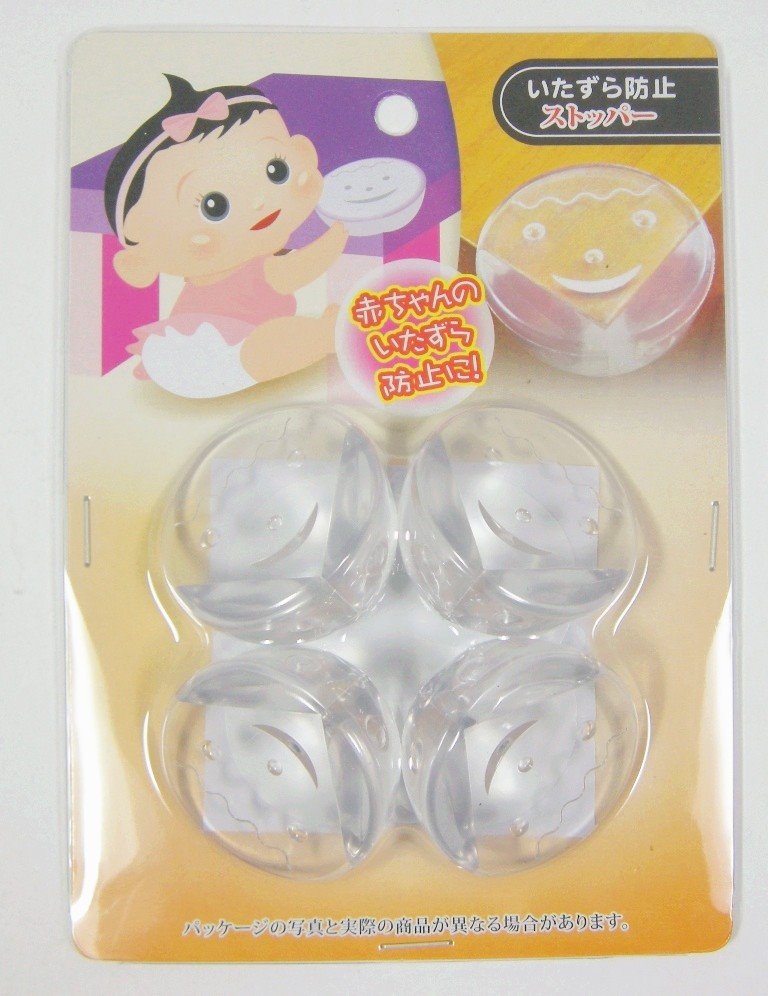  N.防撞桌角套(微笑-大)   4582368130064