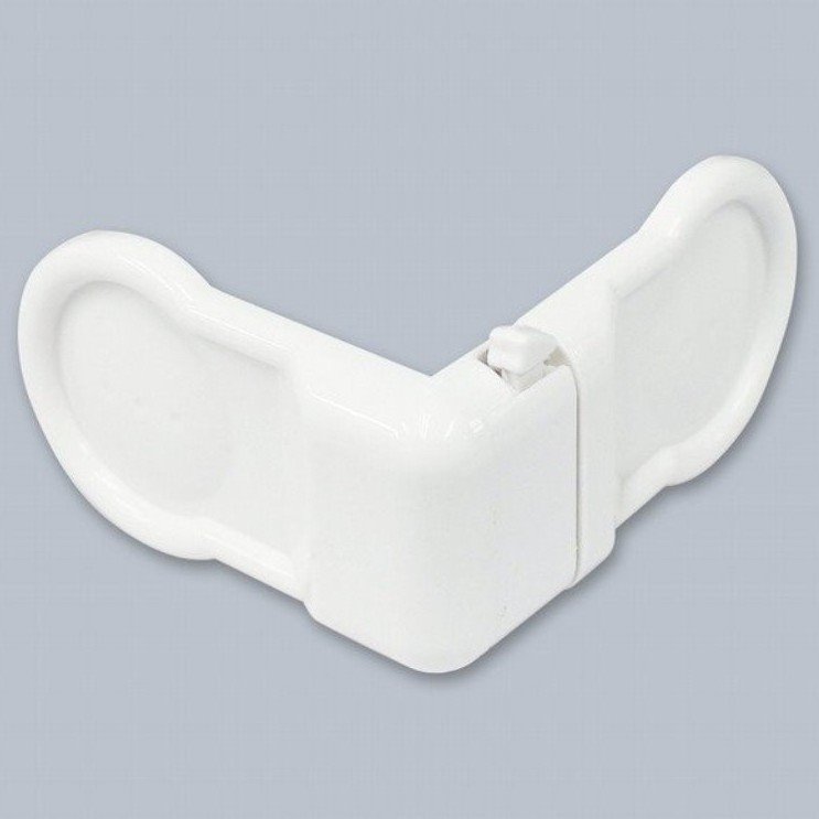  LEMON  防止幼兒任意開啟冰箱抽屜門板專用L型安全扣   4903409155981