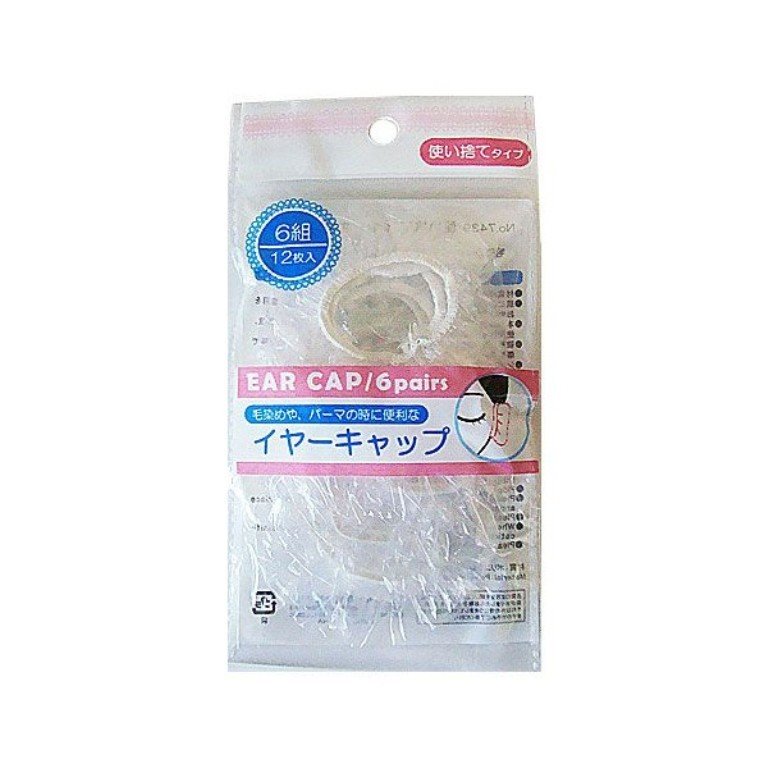  【MAKOTO】染髮備品護耳罩 - 6組/12枚   4968988074399 