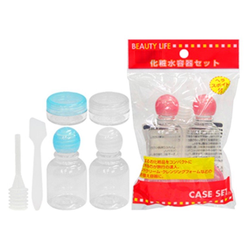 SEIWA    旅用化粧水.乳液分裝瓶罐收納容器    4982790180086