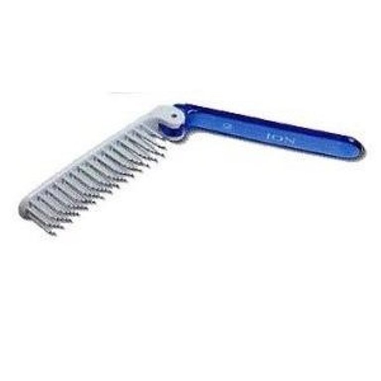 日本製  IKEMOTO  池本  IC-45  ion天然礦石負離子折疊梳/攜帶式美髮梳   4970270105032