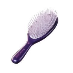 日本製  IKEMOTO 池本  GL-60  艷髮保濕橢圓梳/洋蘭花堅果油彈力梳   4970270038767