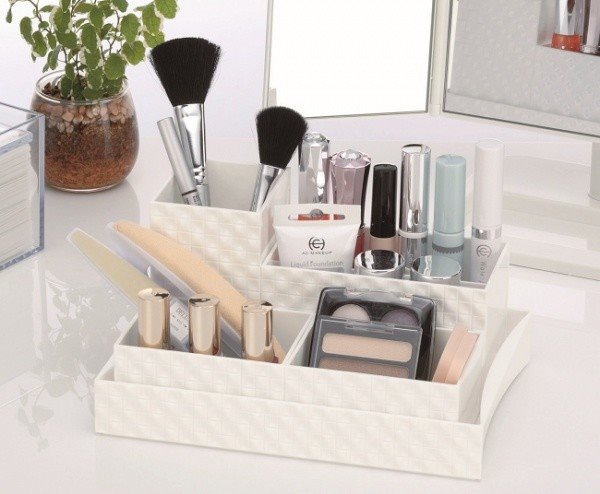 日本製   inomata 5404 De404 收納盤 4905596540465-白 