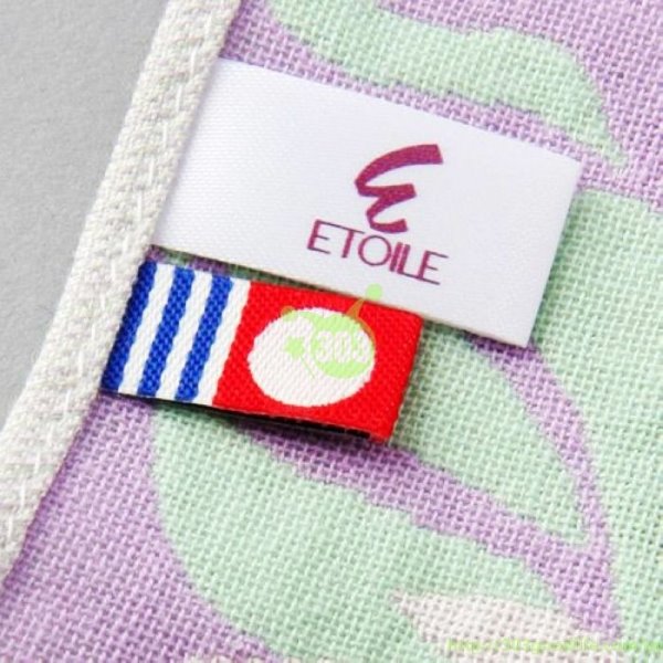   日本製  今治-玫瑰三重紗小方巾 ~ 紫色 / -天藍色   / -粉色 