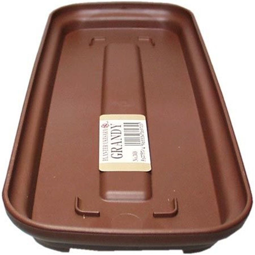 日本製  山田  YAMADA  N.O 369  長方形花盆底部~ -咖 / -白