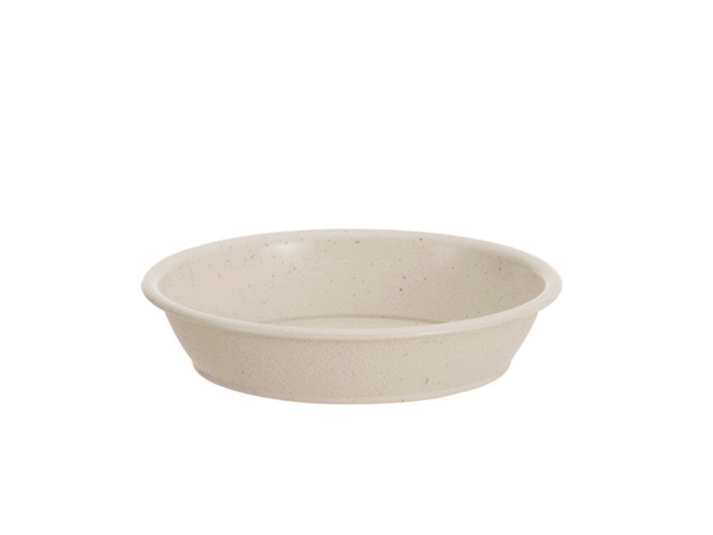 日本製 山田  YAMADA  N.O 599  6號圓形花盆底部~棕/-白