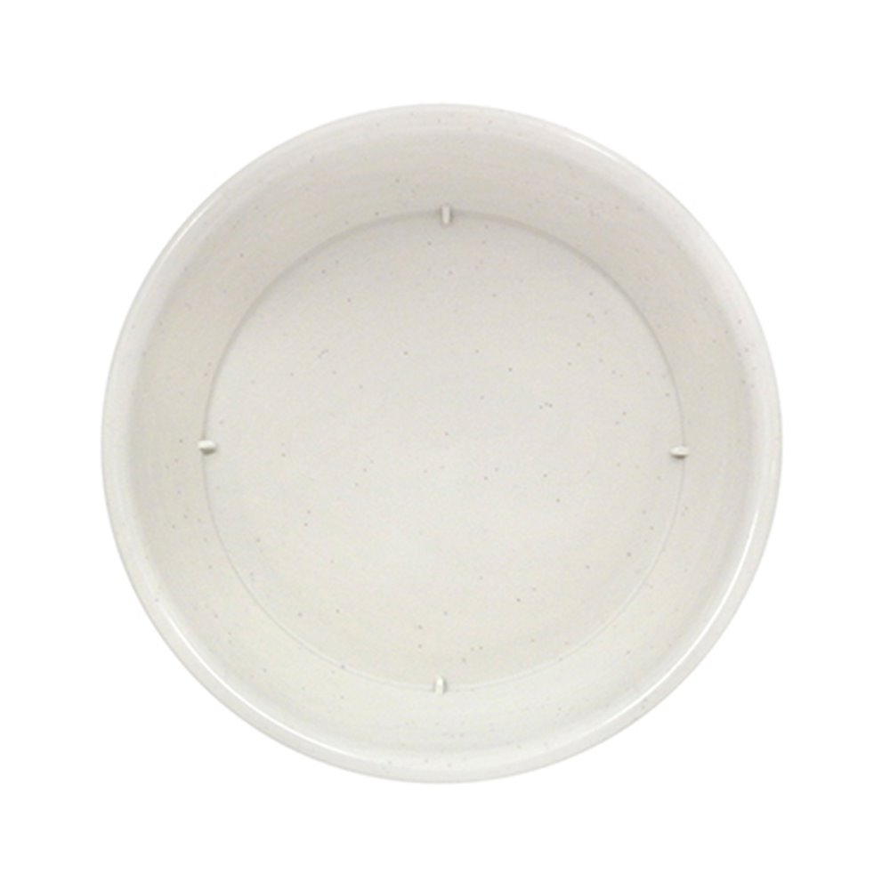 日本製 山田  YAMADA  N.O 599  6號圓形花盆底部~棕/-白