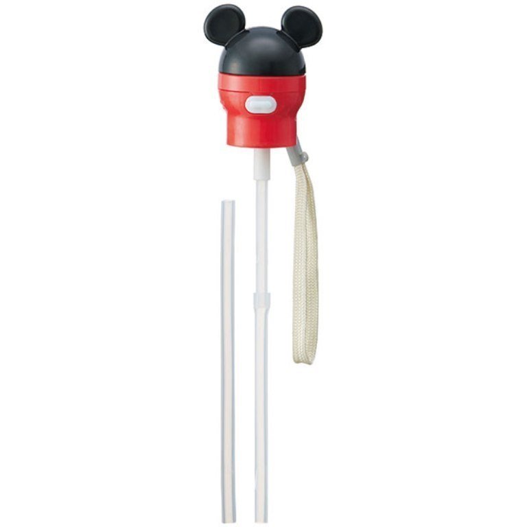Disney  迪士尼系列 米奇 立體造型隨身攜帶吸管組 4973307249167