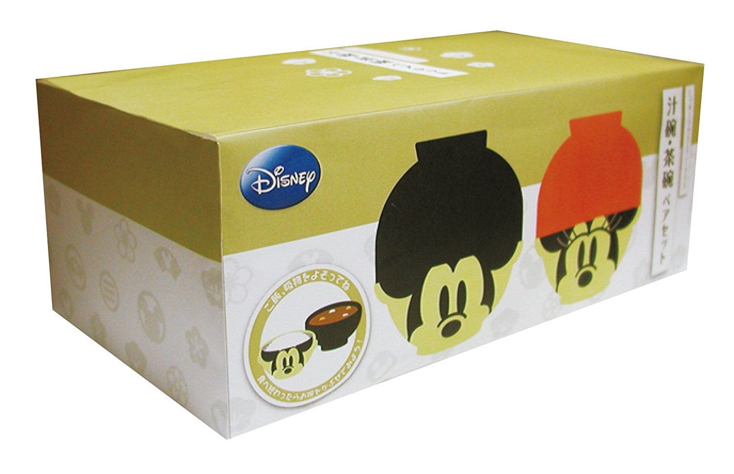 Disney  迪士尼   米奇+米妮兩用碗禮盒(湯碗加茶碗)  4942423224556