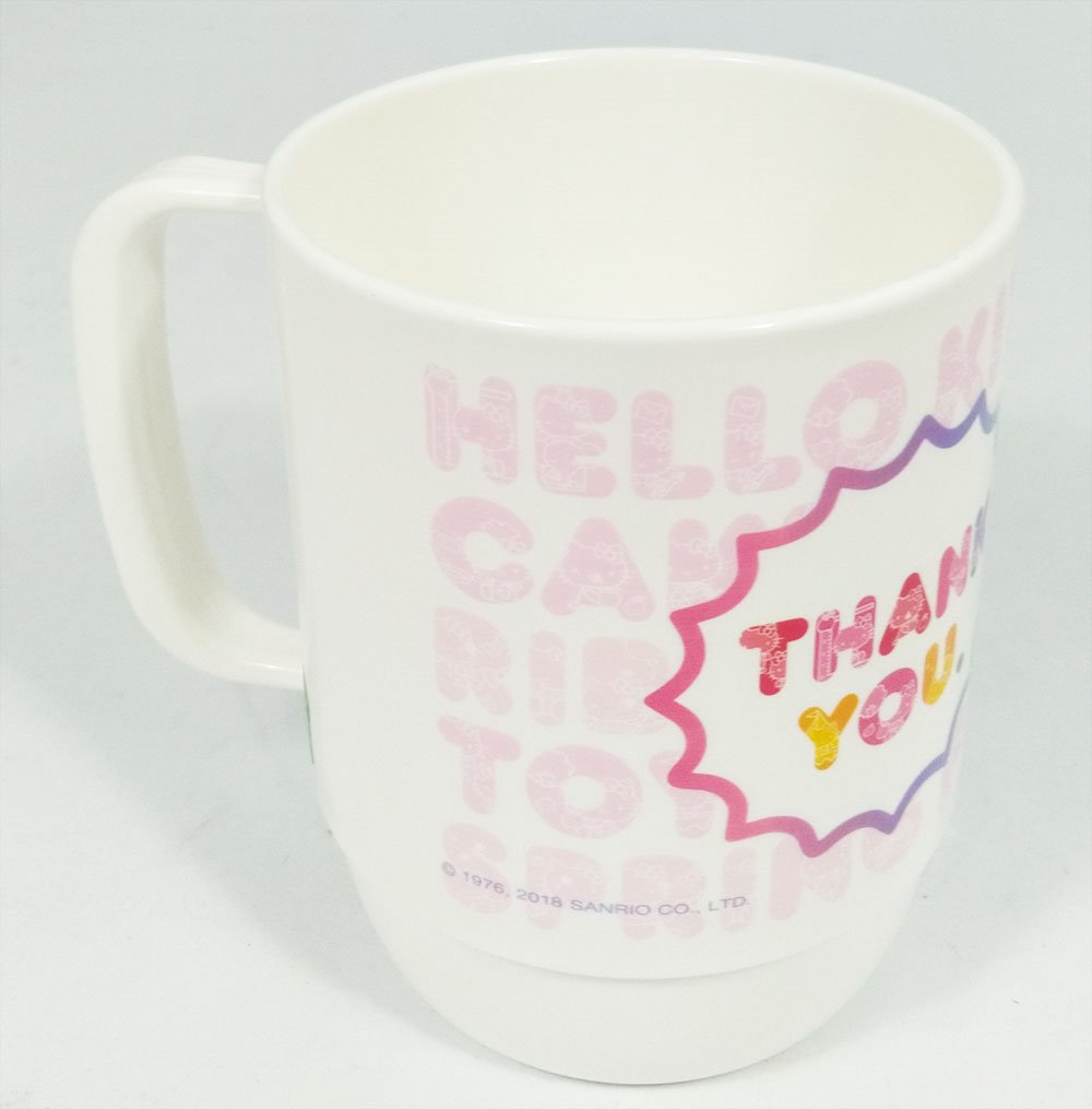 台灣製 三麗鷗系列  Hello Kitty 凱蒂貓  KRT-211329牙刷杯 .漱口杯. 水杯350cc  4710150211329  