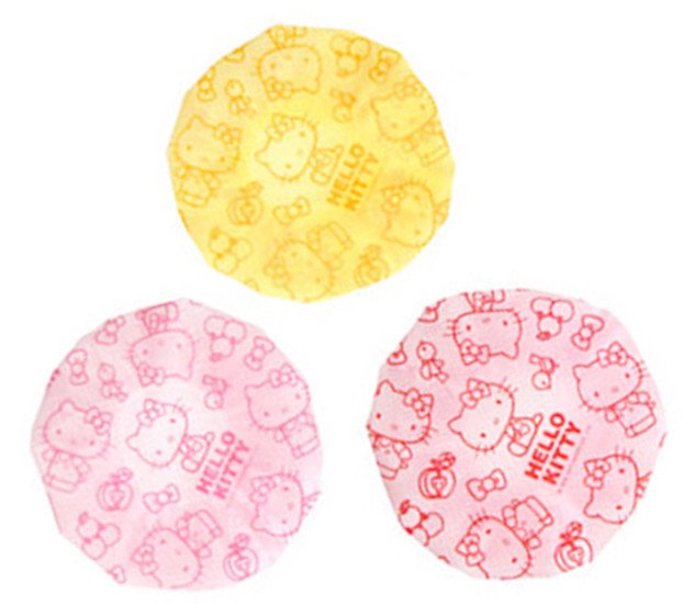 台灣製  三麗鷗系列  Hello Kitty 凱蒂貓  KT-0387 浴帽3款 4711161263871