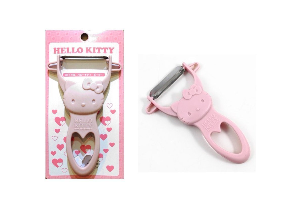 台灣製  三麗鷗系列  Hello Kitty凱蒂貓 削皮器 ~ KTT-108 - 4972940617630