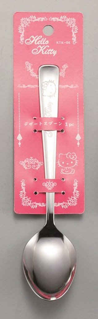 日本製 三麗鷗系列  Hello Kitty 凱蒂貓 不鏽鋼餐具 1入 ~ 湯匙/-叉子