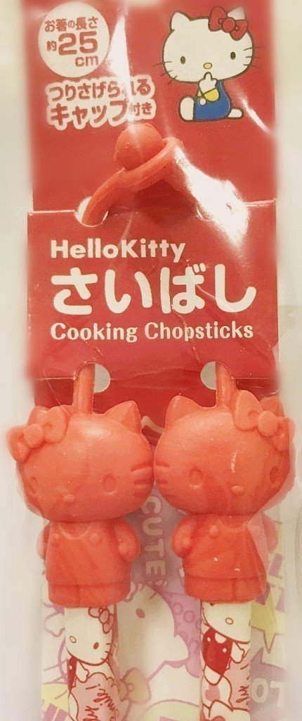三麗鷗系列  Hello Kitty 凱蒂貓 26314 KT- 25 cm長麵筷4573135577151