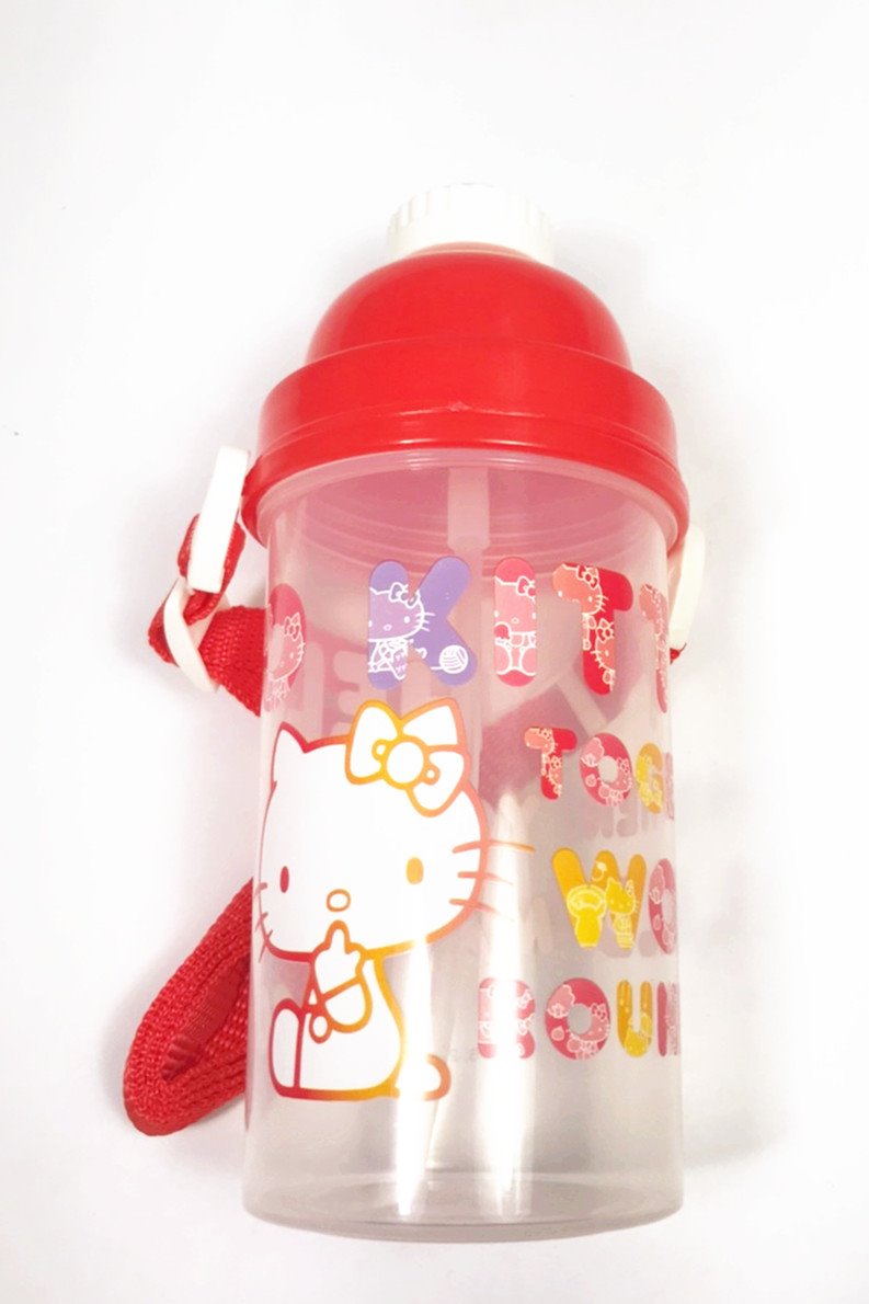 台灣製  三麗鷗系列 Hello Kitty三麗鷗 彈跳水壺~500cc ~KRT-212159- 4710150212159