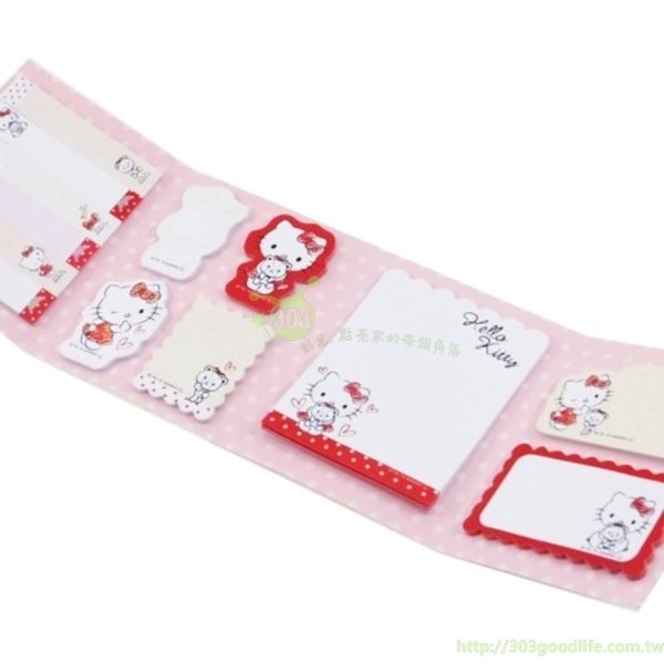 三麗鷗系列 Hello Kitty凱蒂貓  便利貼   4991277149713