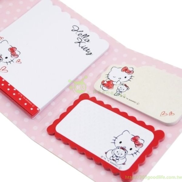三麗鷗系列 Hello Kitty凱蒂貓  便利貼   4991277149713
