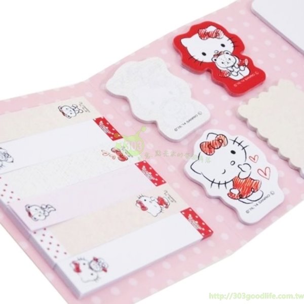 三麗鷗系列 Hello Kitty凱蒂貓  便利貼   4991277149713