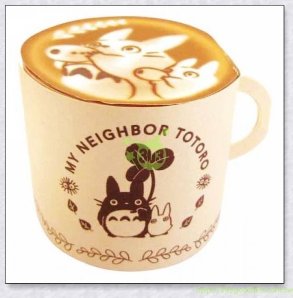 宮崎駿 TOTORO龍貓 咖啡造型便條紙   4961524821518
