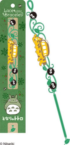 宮崎駿 TOTORO 龍貓  編織手環~牽牛花/ 葉子/雪花/公車+媒媒蟲/花園/萬聖節