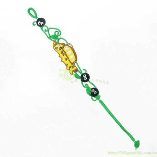 宮崎駿 TOTORO 龍貓  編織手環~牽牛花/ 葉子/雪花/公車+媒媒蟲/花園/萬聖節