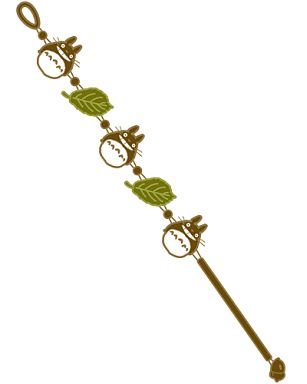 宮崎駿 TOTORO 龍貓  編織手環~牽牛花/ 葉子/雪花/公車+媒媒蟲/花園/萬聖節