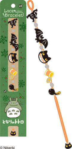 宮崎駿 TOTORO 龍貓  編織手環~牽牛花/ 葉子/雪花/公車+媒媒蟲/花園/萬聖節