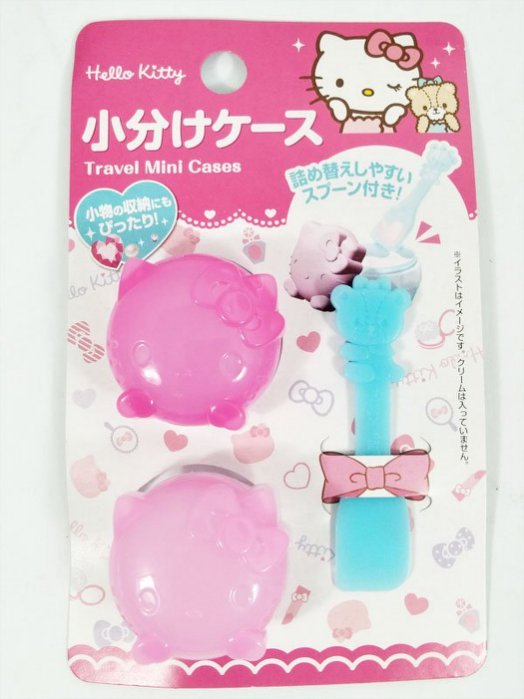 三麗鷗系列  Hello Kitty 凱蒂貓 26200 KT 造型乳液盒-2P   4573135575201