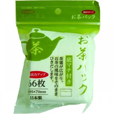日本製  FF-614 茶葉濾袋-66入  4906327026142