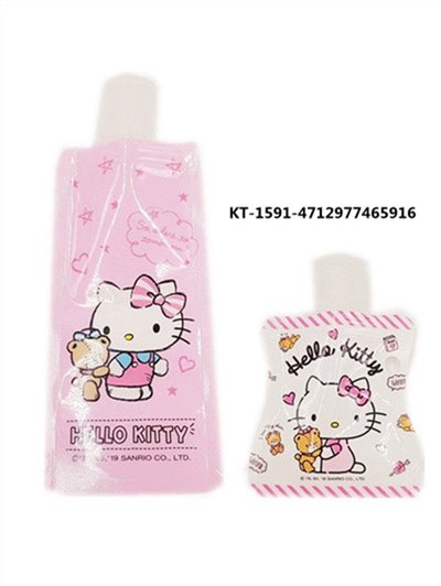 三麗鷗系列 Hello Kitty 凱蒂貓. KIKI&LALA雙子星 化妝品分裝袋組 2P ~KT-1591 / LTS-1592
